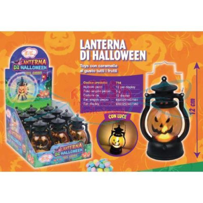 LANTERNA DI HALLOWEEN TOY CANDY 12 PEZZI